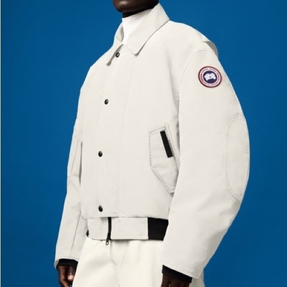 NWT Canada Goose x Angel Chen Arxan Bomber Jacket in White Mens Size Large - Picture 3 of 16